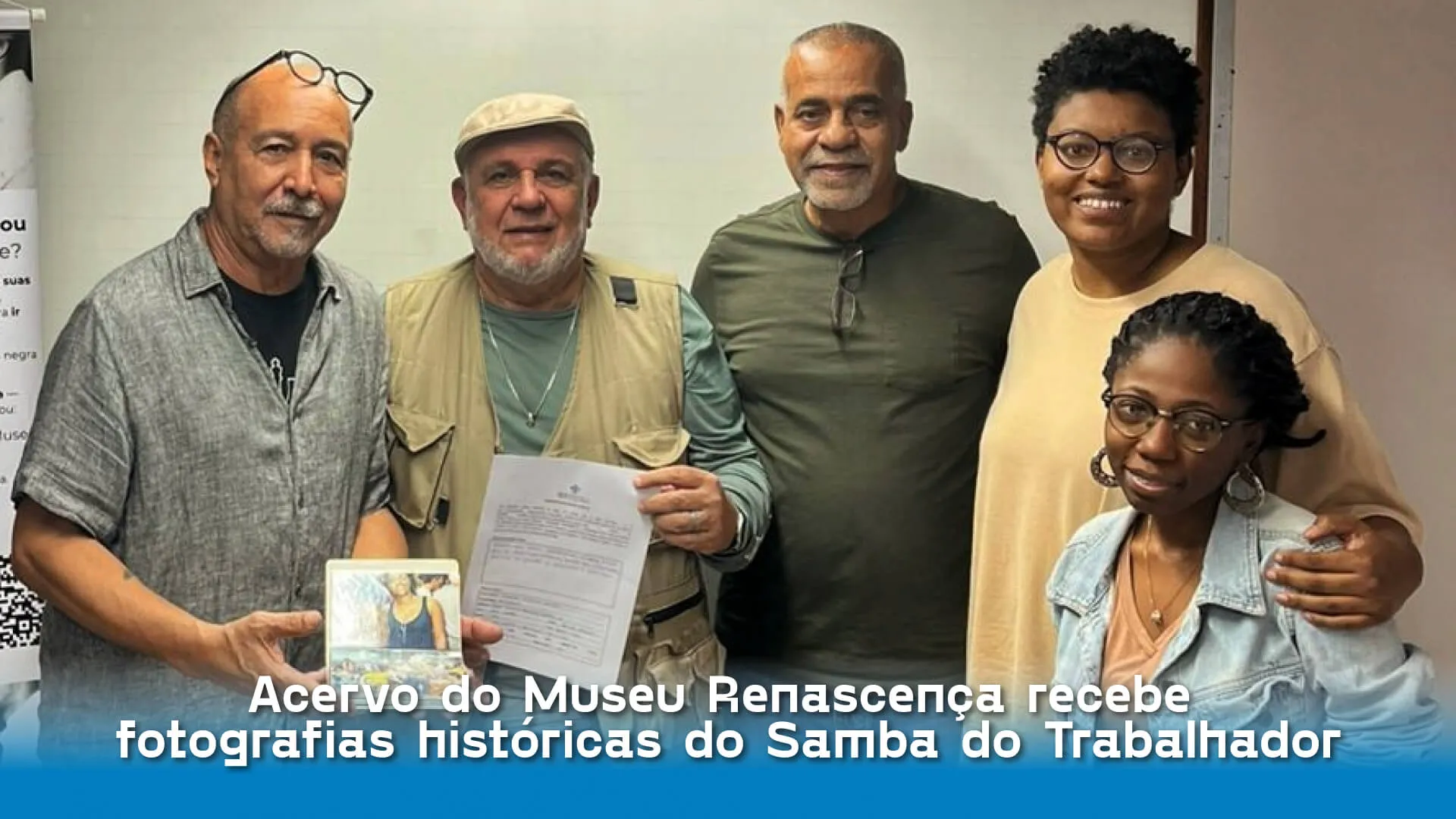 Acervo do Museu Renascença recebe fotografias históricas do Samba do Trabalhador