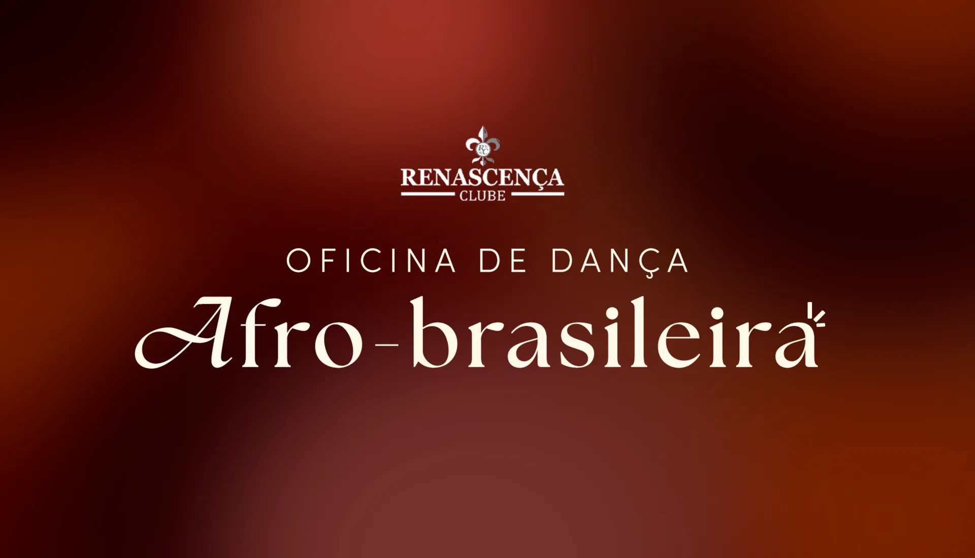 Oficina de Dança-Afro todos os sábados no Renascença Clube